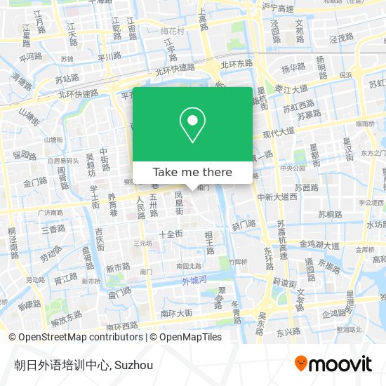 朝日外语培训中心 map