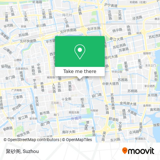 聚砂阁 map