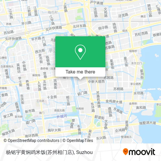 杨铭宇黄焖鸡米饭(苏州相门店) map