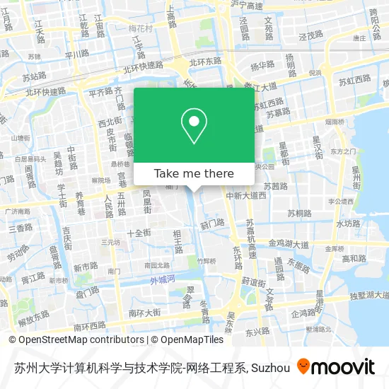 苏州大学计算机科学与技术学院-网络工程系 map