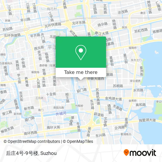 后庄4号-9号楼 map