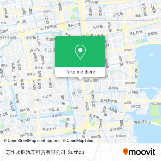 苏州永胜汽车租赁有限公司 map