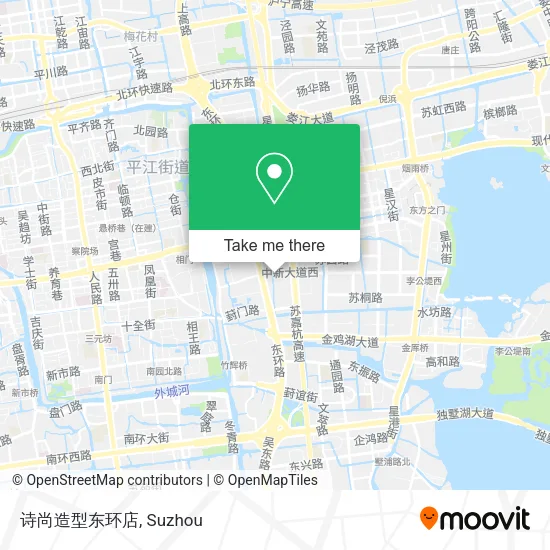诗尚造型东环店 map