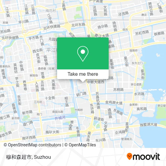 穆和森超市 map