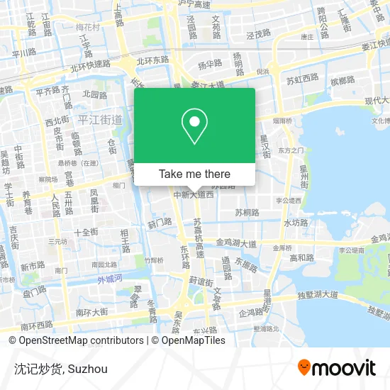 沈记炒货 map