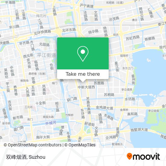 双峰烟酒 map