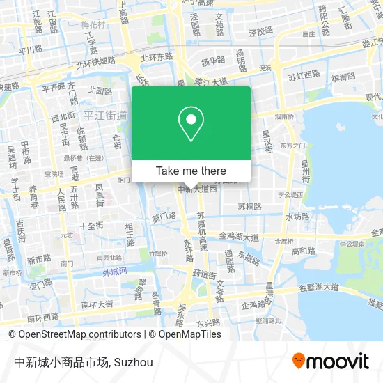 中新城小商品市场 map