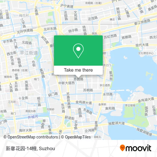 新馨花园-14幢 map