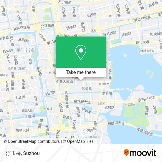 浮玉桥 map