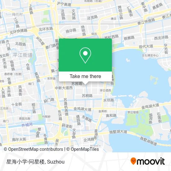 星海小学-问星楼 map