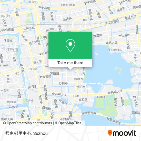 师惠邻里中心 map