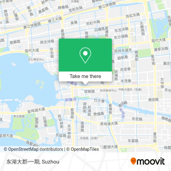 东湖大郡-一期 map