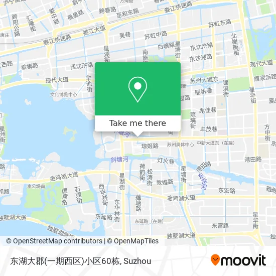 东湖大郡(一期西区)小区60栋 map