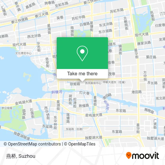 燕桥 map