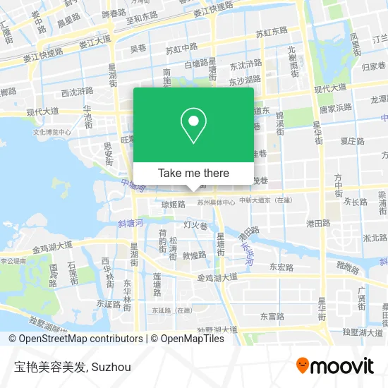 宝艳美容美发 map