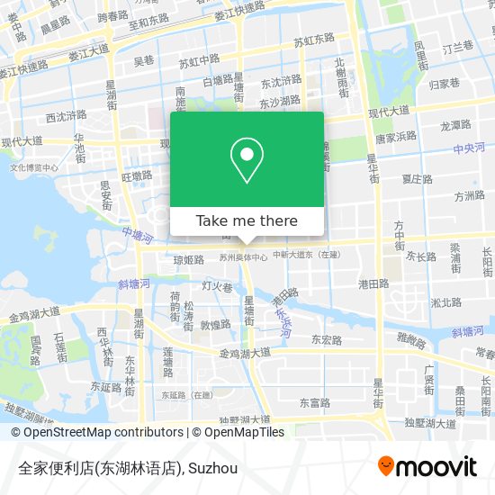全家便利店(东湖林语店) map