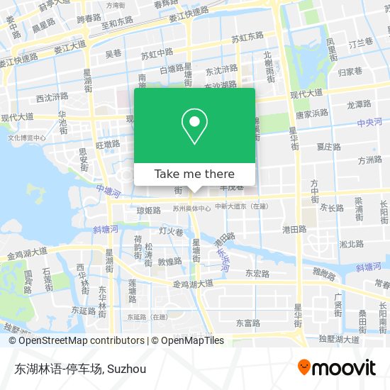 东湖林语-停车场 map