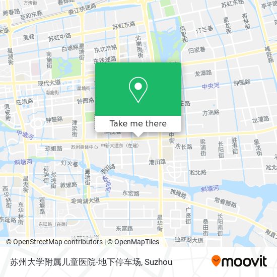 苏州大学附属儿童医院-地下停车场 map