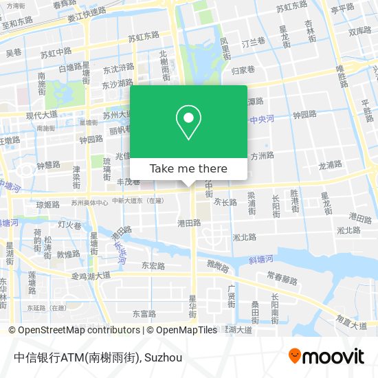 中信银行ATM(南榭雨街) map