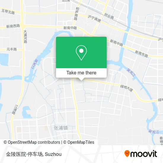 金陵医院-停车场 map