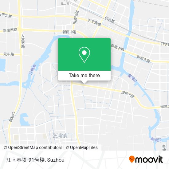 江南春堤-91号楼 map