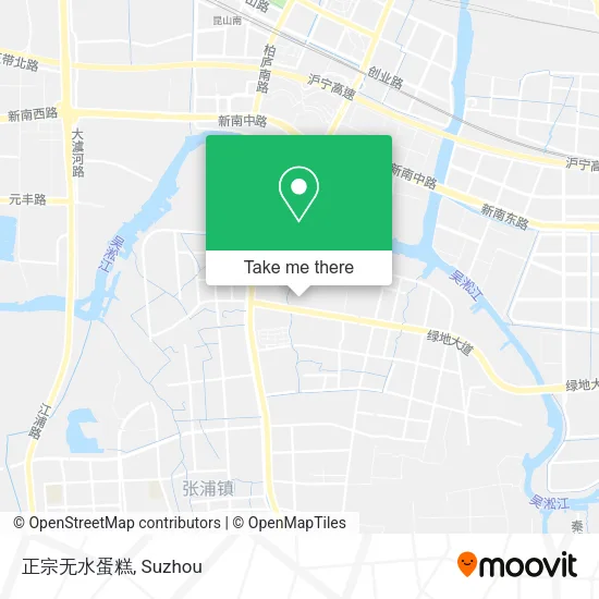 正宗无水蛋糕 map