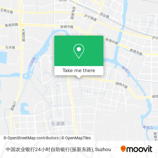 中国农业银行24小时自助银行(振新东路) map