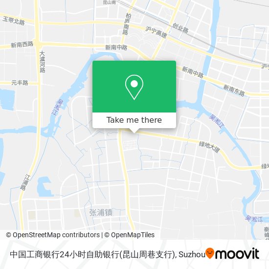 中国工商银行24小时自助银行(昆山周巷支行) map