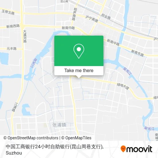 中国工商银行24小时自助银行(昆山周巷支行) map