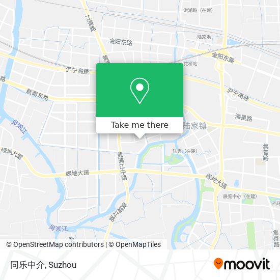 同乐中介 map