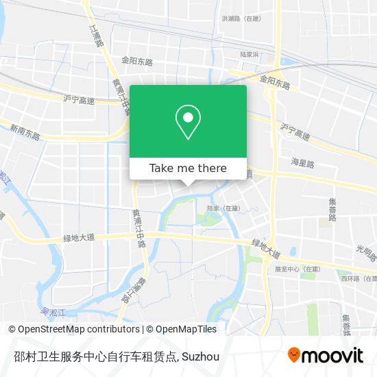 邵村卫生服务中心自行车租赁点 map