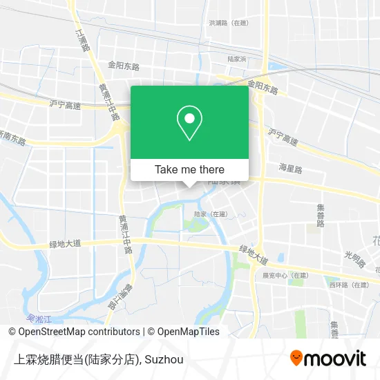上霖烧腊便当(陆家分店) map