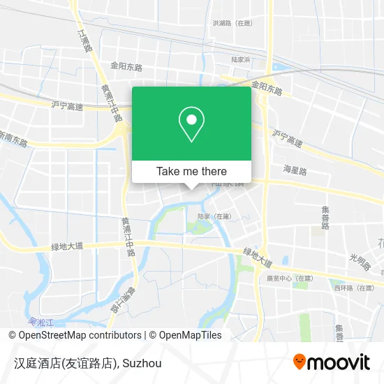 汉庭酒店(友谊路店) map