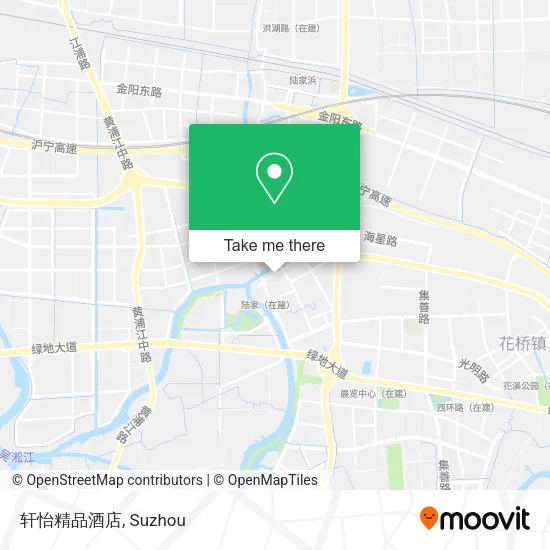 轩怡精品酒店 map
