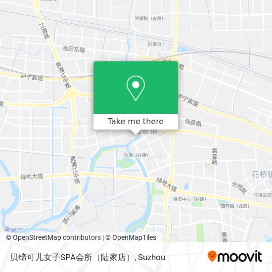 贝缔可儿女子SPA会所（陆家店） map