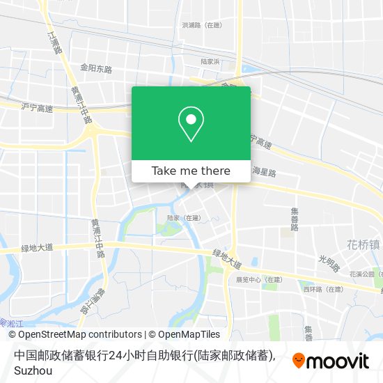 中国邮政储蓄银行24小时自助银行(陆家邮政储蓄) map