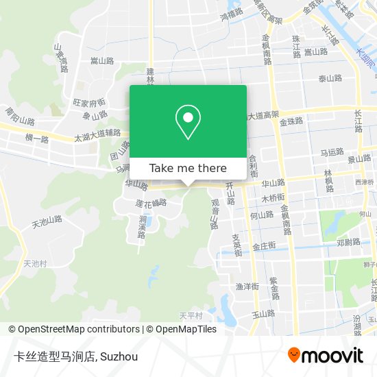 卡丝造型马涧店 map