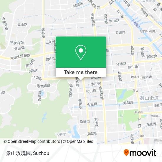 景山玫瑰园 map