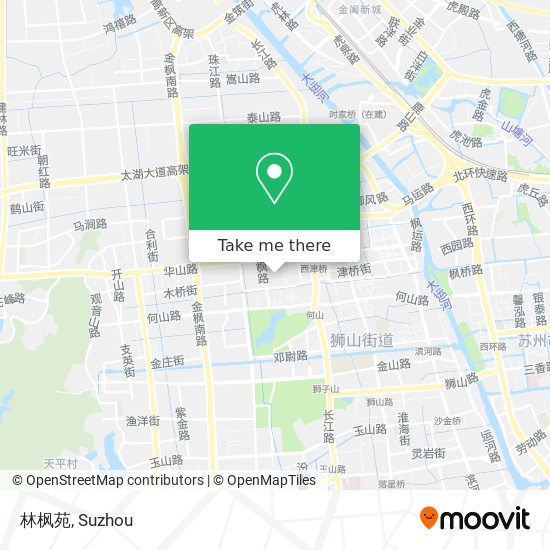 林枫苑 map