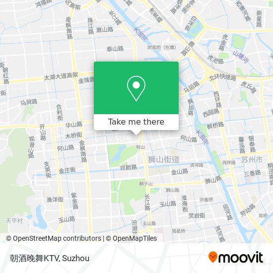 朝酒晚舞KTV map