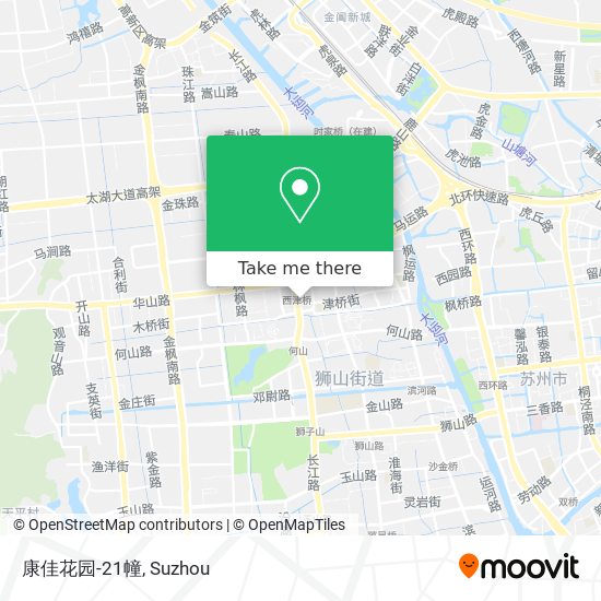 康佳花园-21幢 map