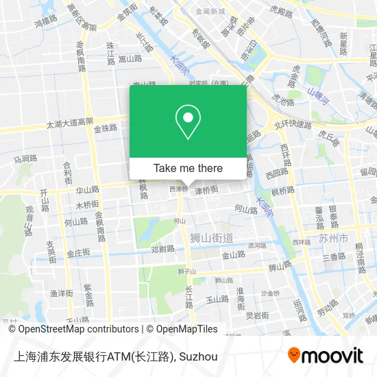 上海浦东发展银行ATM(长江路) map
