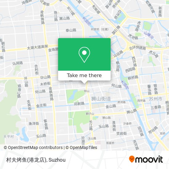 村夫烤鱼(港龙店) map