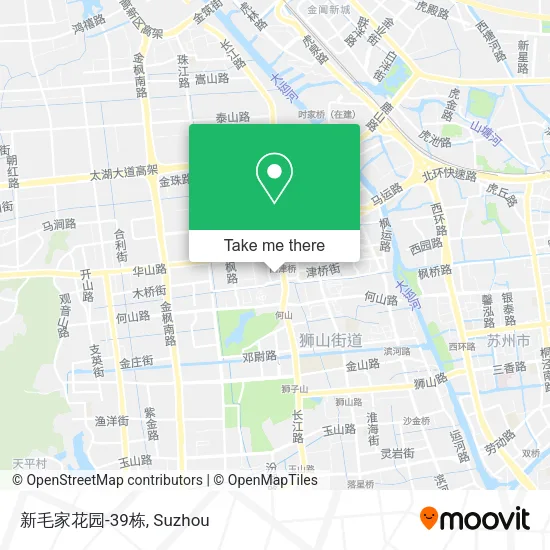 新毛家花园-39栋 map