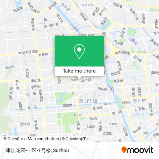 康佳花园-一区-1号楼 map