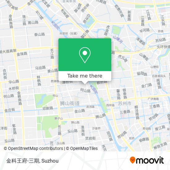 金科王府-三期 map