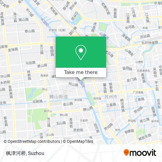 枫津河桥 map