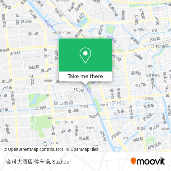金科大酒店-停车场 map