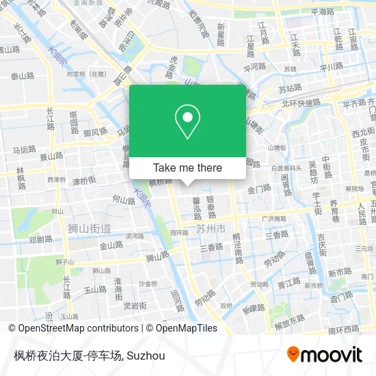 枫桥夜泊大厦-停车场 map