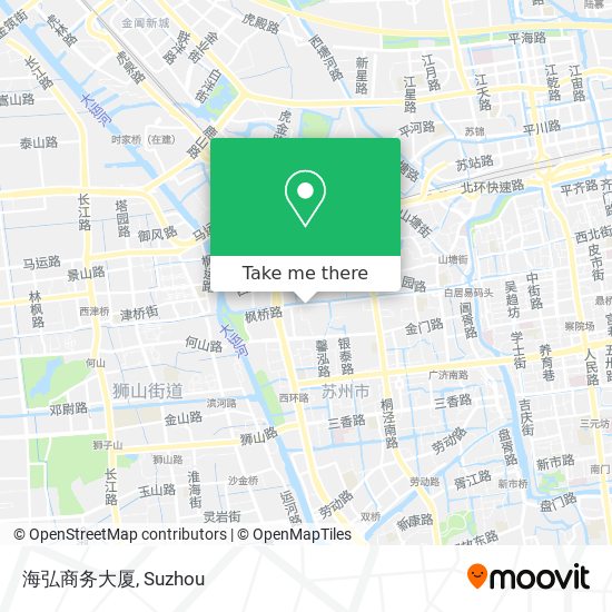 海弘商务大厦 map